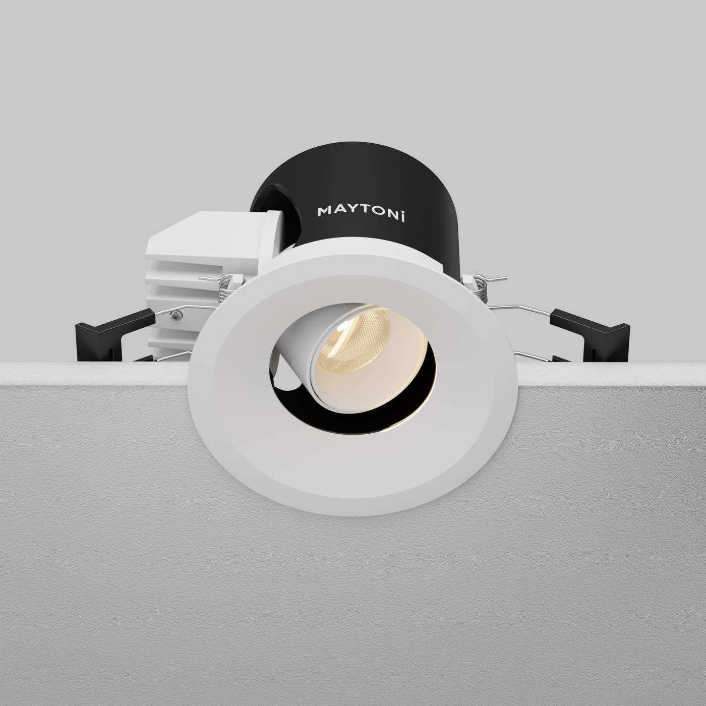 DL127-8W3K-W Встраиваемый светильник Focus LED mini Maytoni DL127-8W3K-W