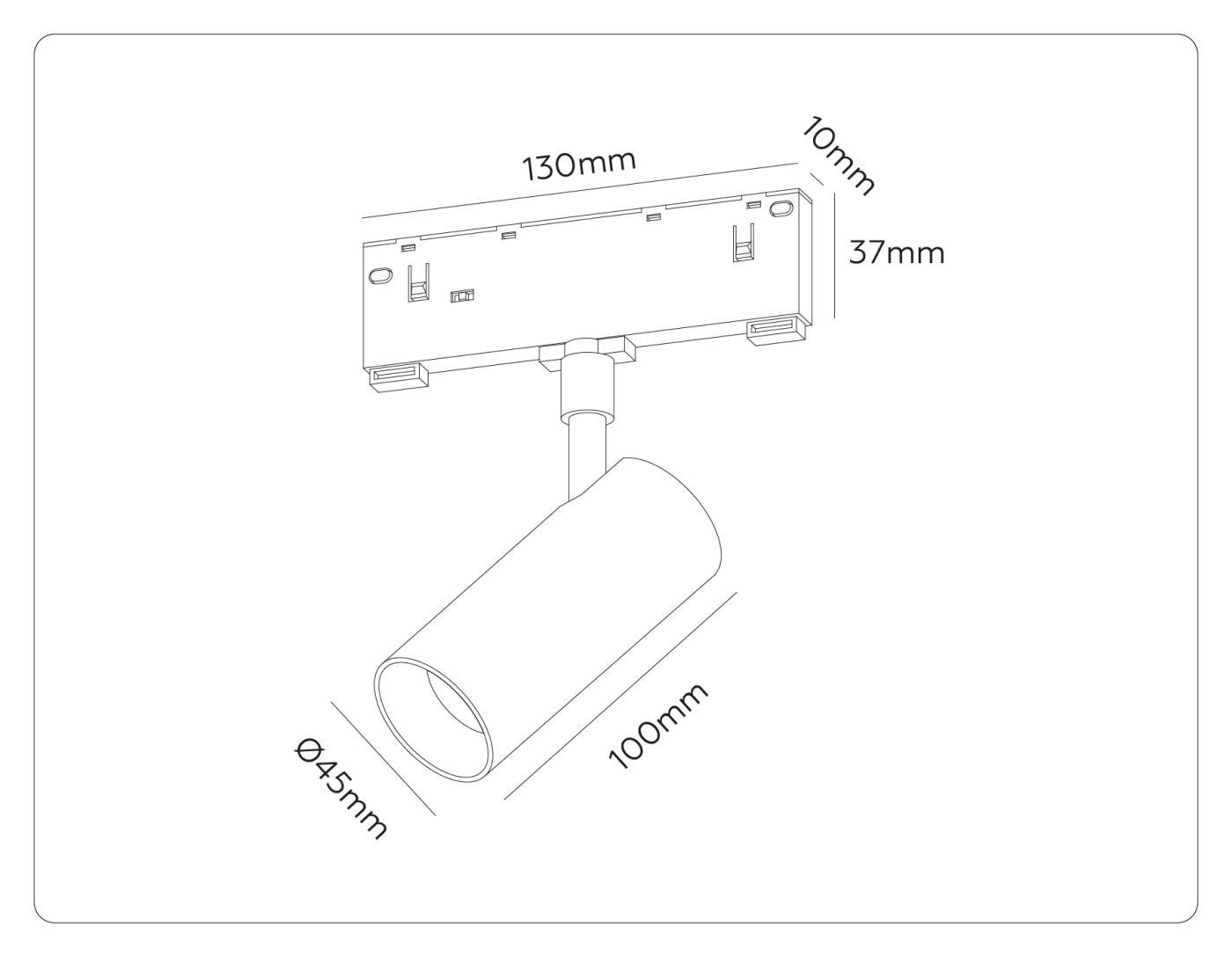 GL2304 Трековый светильник Ambrella GL2304