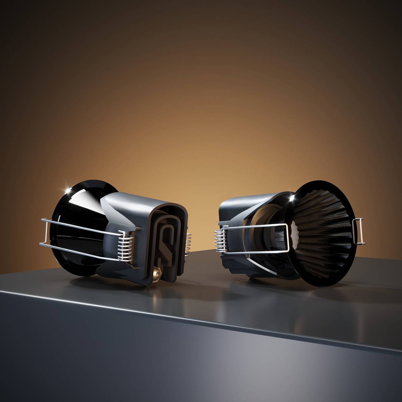 15274/LED 12W 4000K черный жемчуг IP44 Встраиваемый светильник Elektrostandard Arco 15274/LED 12W 4000K черный жемчуг IP44