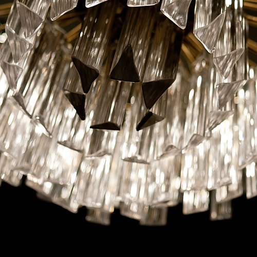 KR0387P-10A black/clear Подвесная люстра 1920s Odeon Delight Collection KR0387P-10A black/clear