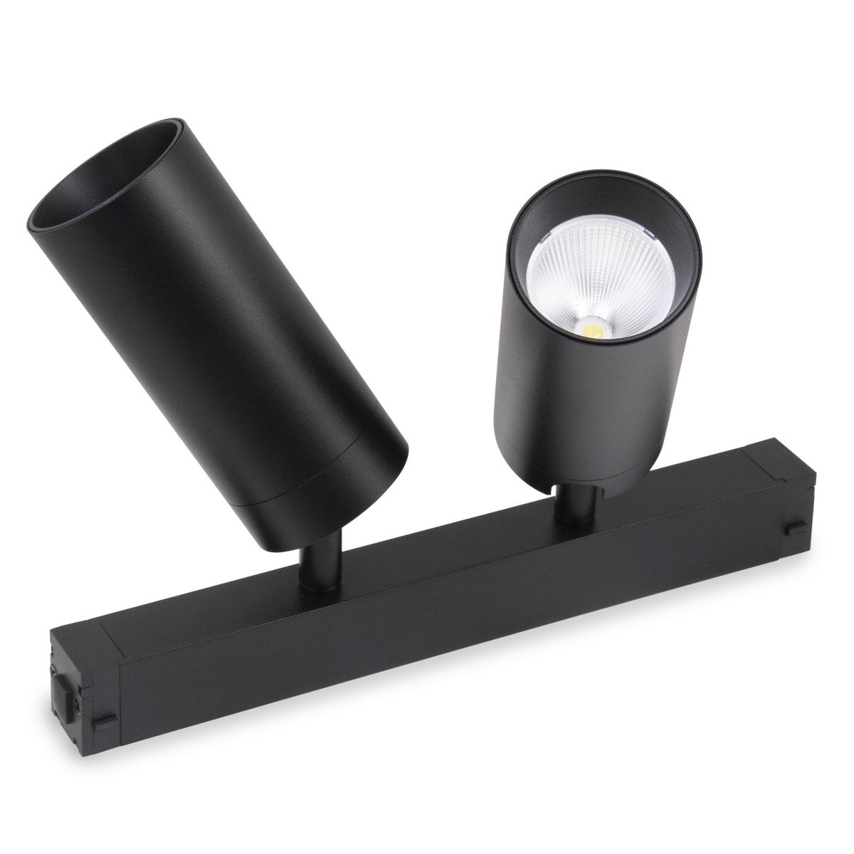 Трековый светильник AM Group Smart cylinder AM528 BK-220V-2X10W SMART
