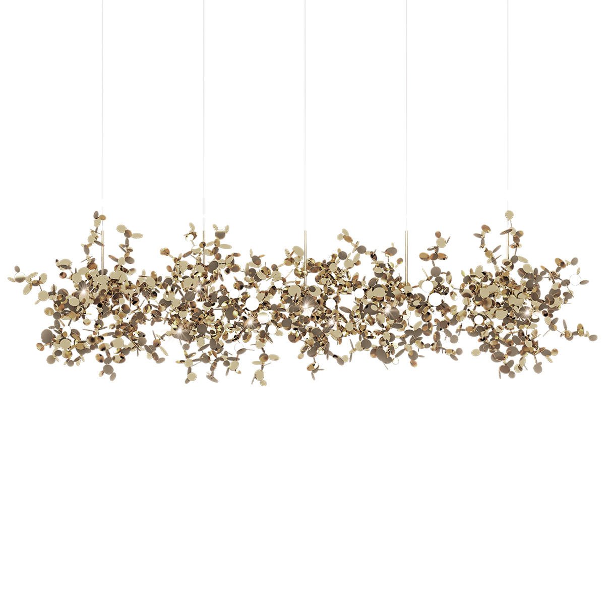 Подвесная люстра Loft It Spark 10101/5 Gold