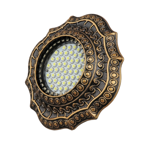 Встраиваемый светильник Elvan TCH-6127-GU-10-Wh-Gl