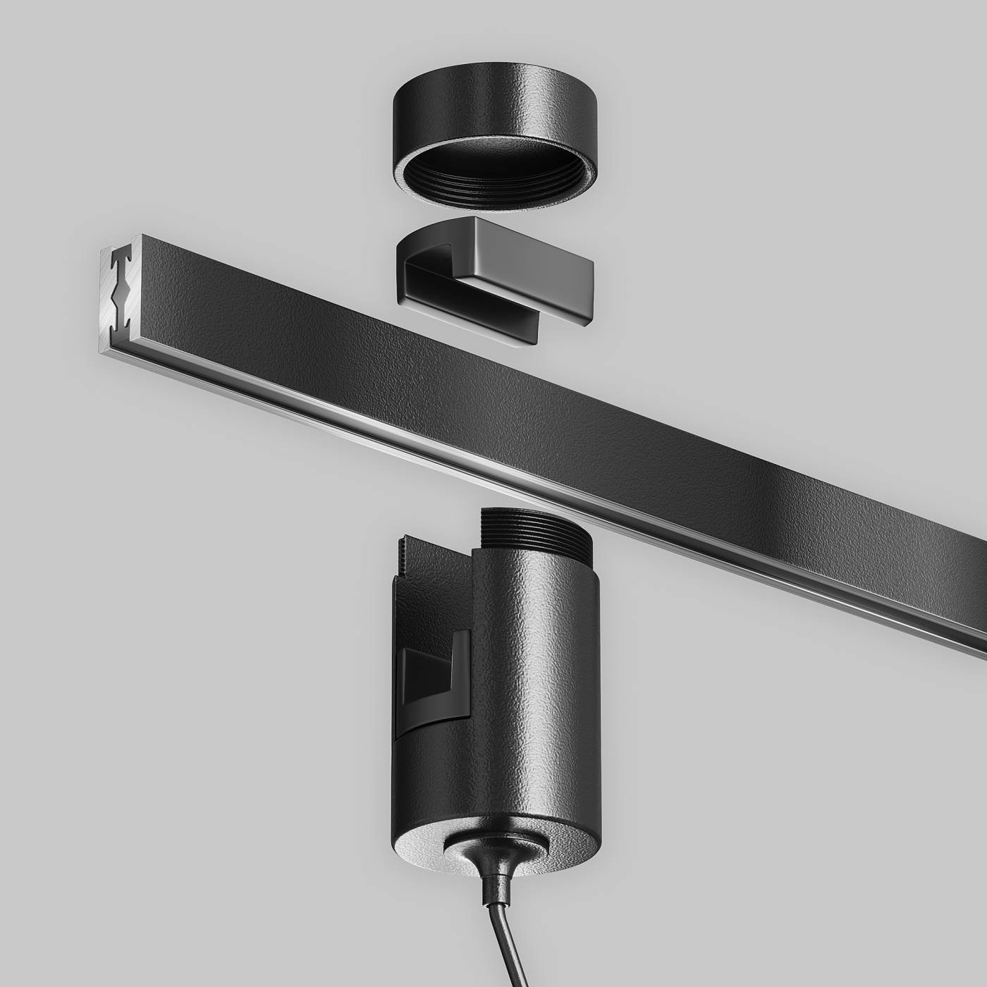 Трековый светильник Maytoni Focus Led TR157-1-12W4K-B