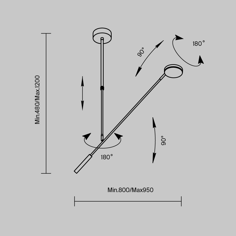 MOD070CL-L8W3K Светильник потолочный Maytoni Fad MOD070CL-L8W3K