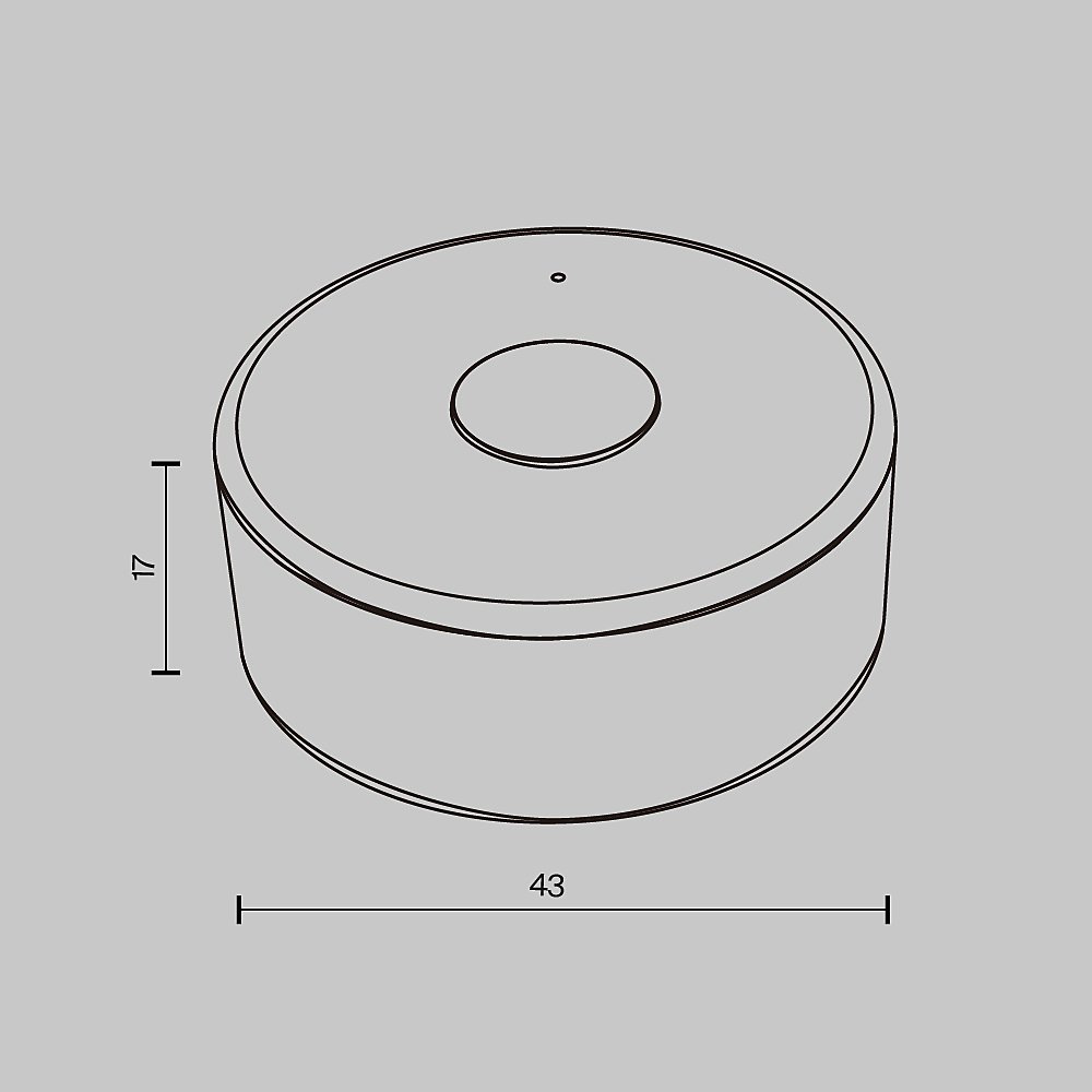 711036 Пульт для светодиодной ленты DIM 1 зона Maytoni Пульты 711036