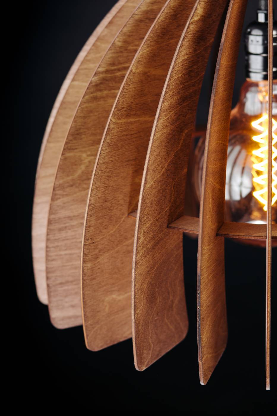 Светильник подвесной Woodshire Купол 2140b