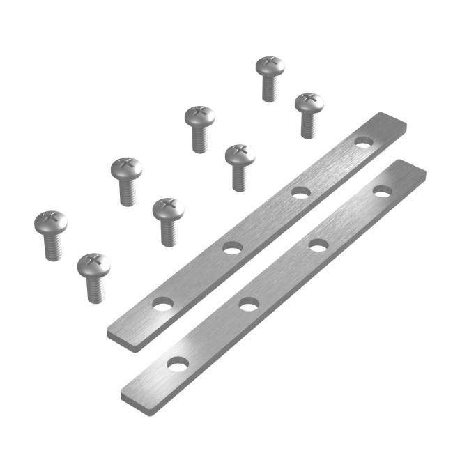 CLT 0.233 04 Планка соединитель для демпферного магнитного трека, в комплекте 2 шт. Crystal Lux Space CLT 0.233 04