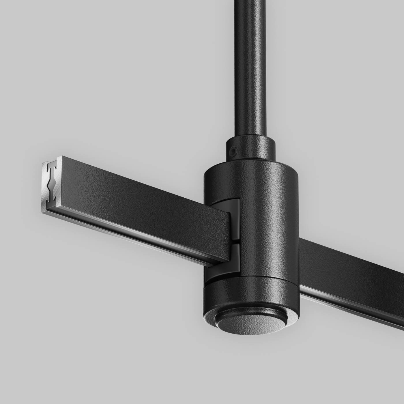 TRA158C-S1-B Крепление потолочное Medium одинарное 300мм Flarity Maytoni Accessories for tracks Flarity TRA158C-S1-B