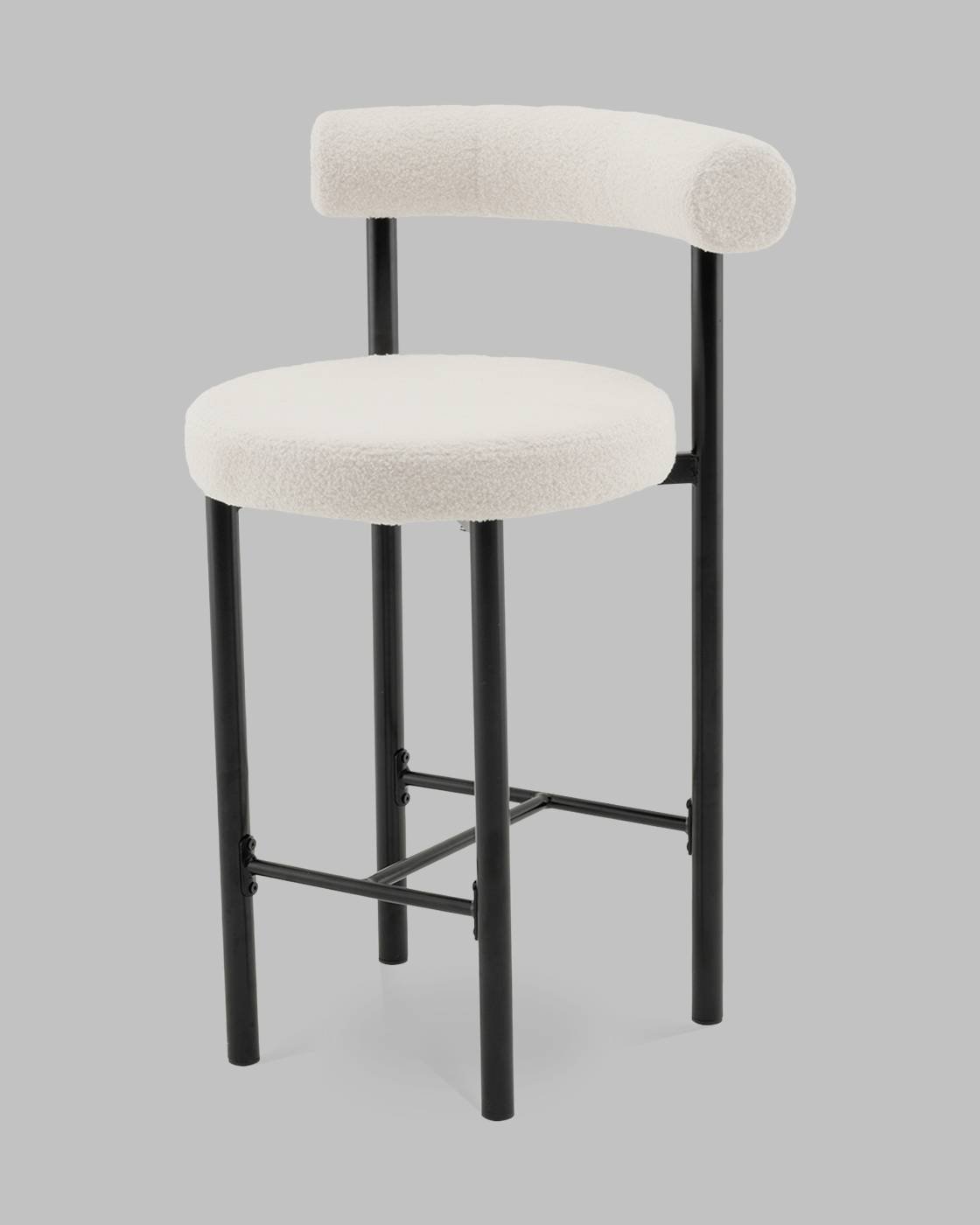 Полубарный стул Stool Group vd-plb-floreo-fl-milk