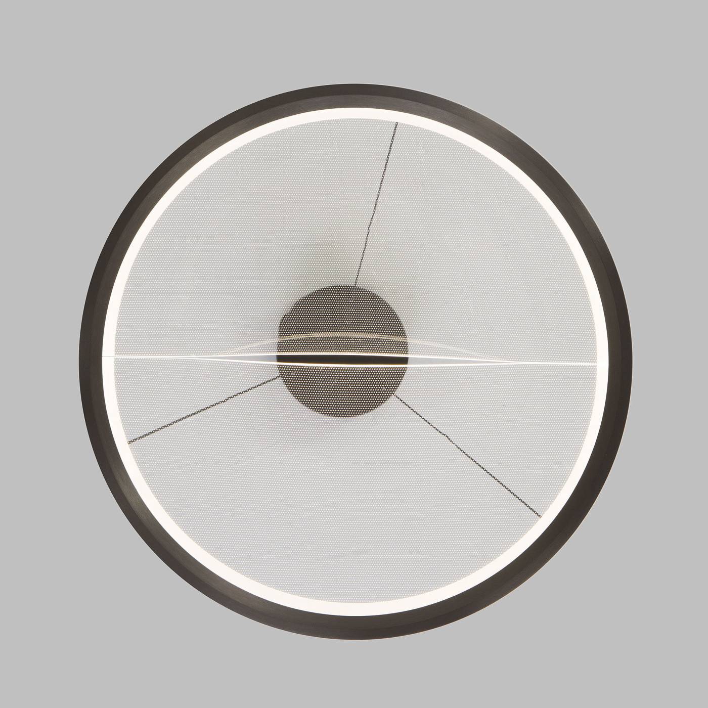 Подвесная люстра Eurosvet Occhio 40026/1 LED серый