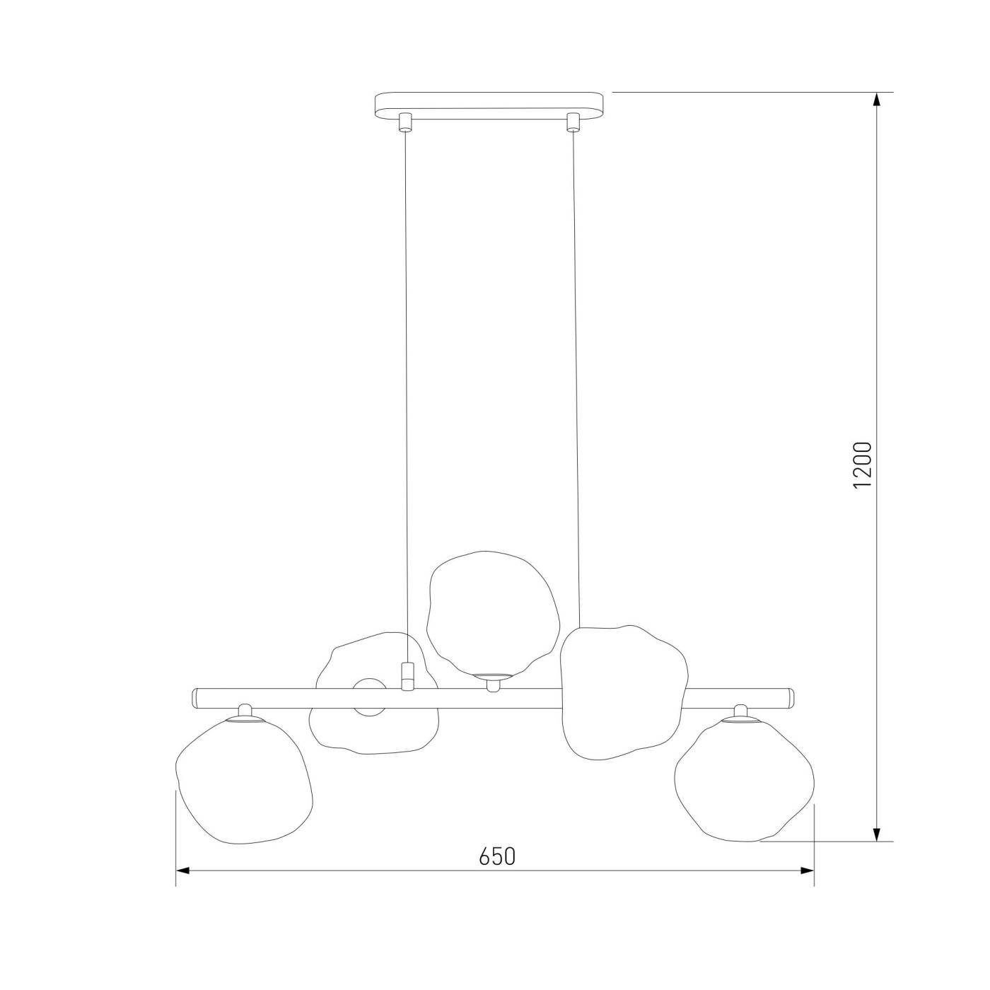 Подвесной светильник Lava Sabia TK Lighting 11111 Lava Sabia