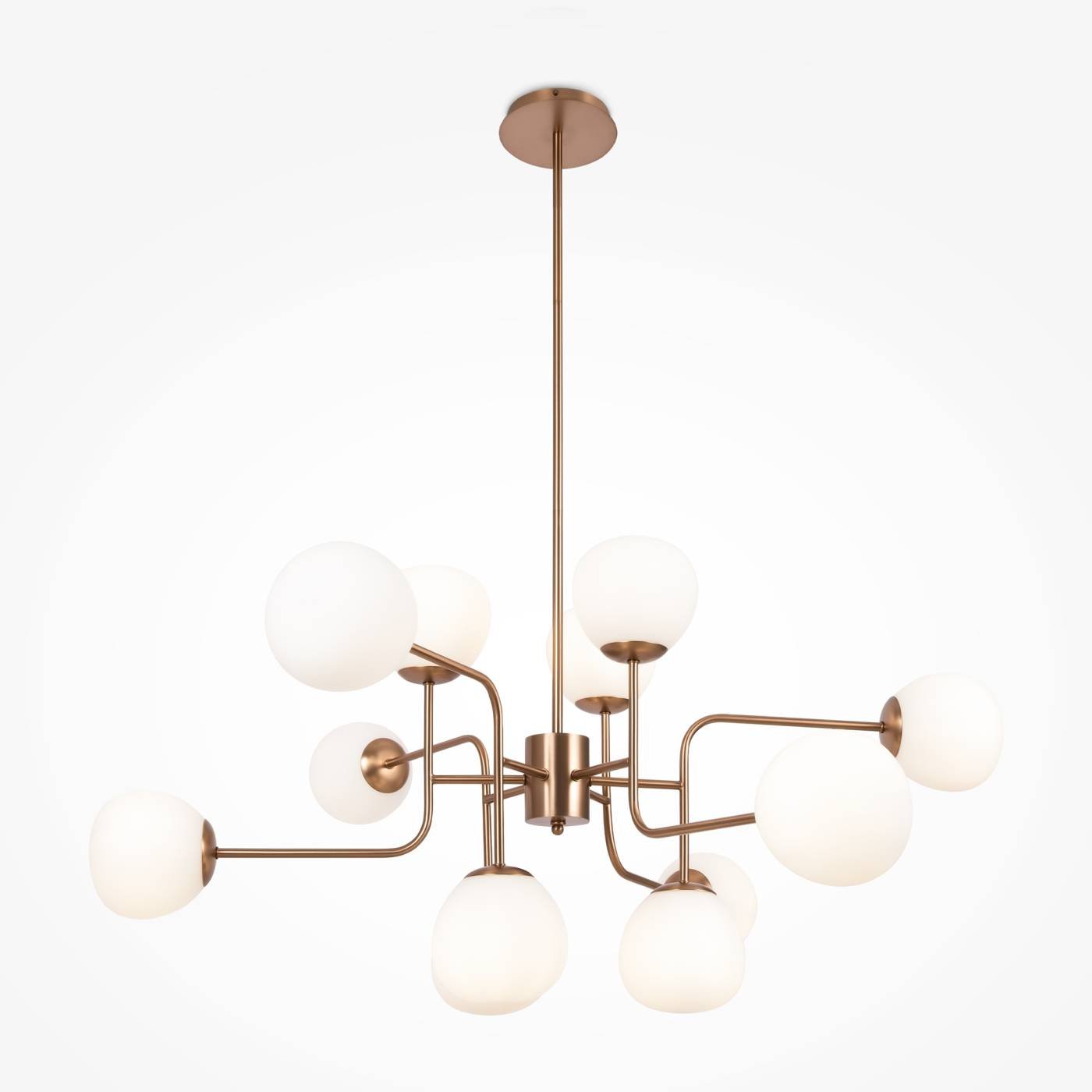 Люстра на штанге Maytoni Erich MOD221-PL-12-G