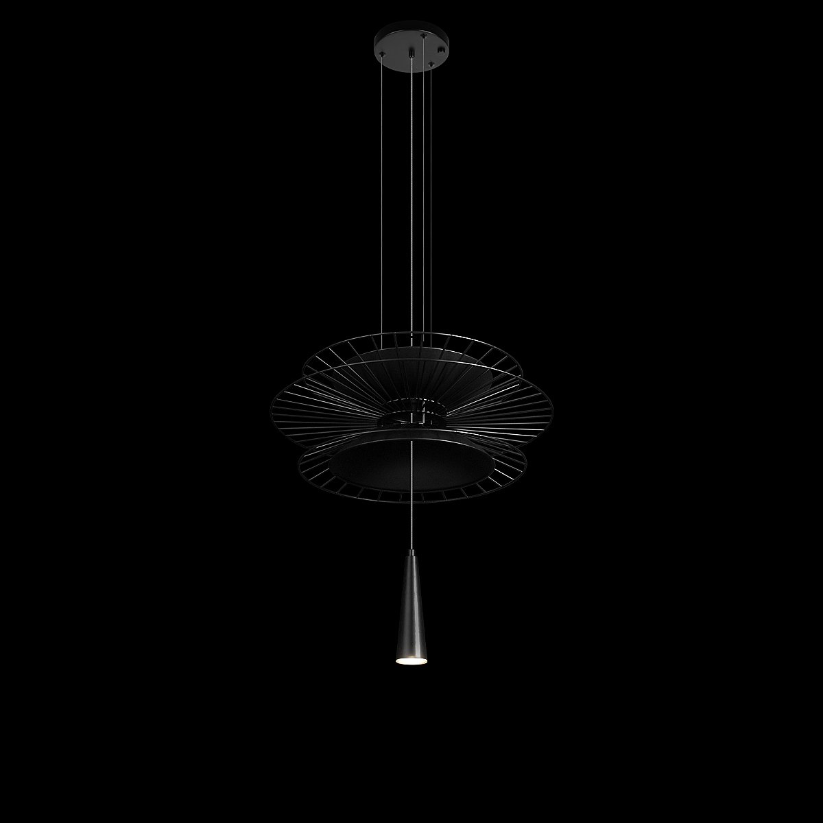 Светильник подвесной Loft It Star 10141B/400 Black