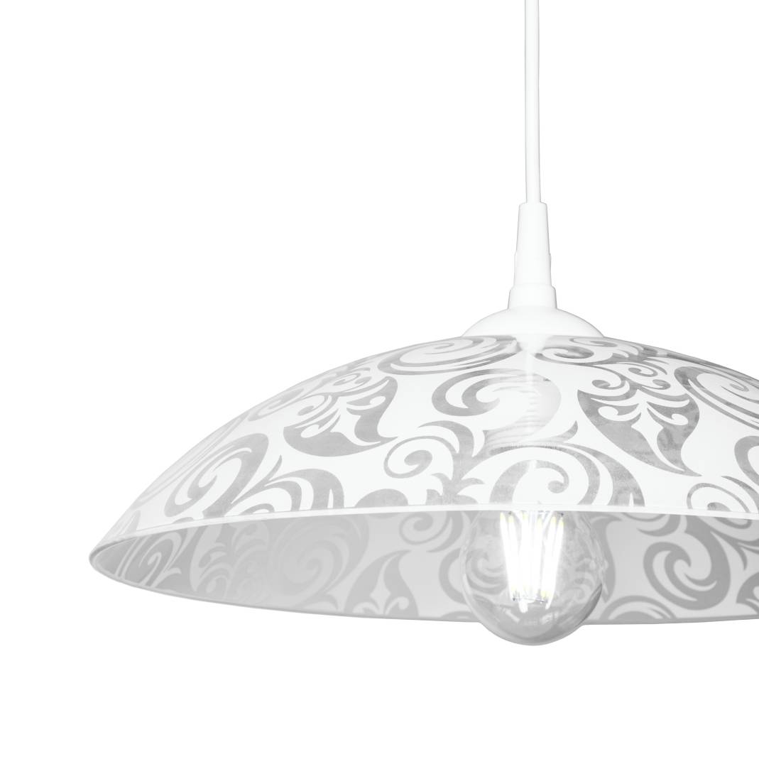 Светильник подвесной Мелодия Света Snow White R1011-1P-350 WT 000037062