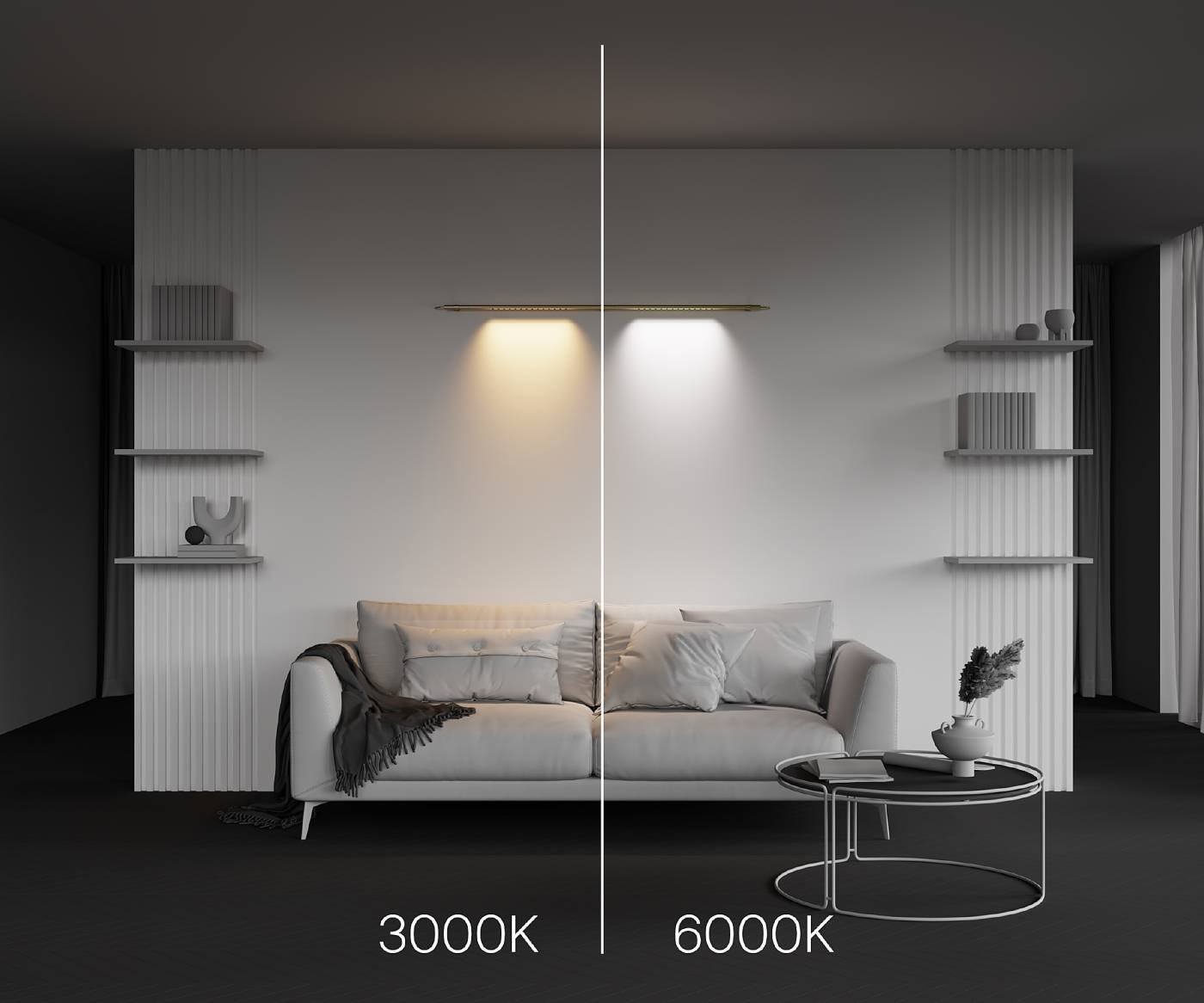 Светильник для штанговой системы освещения Axity Maytoni Points C101CL-L500-12W3-6K-BS