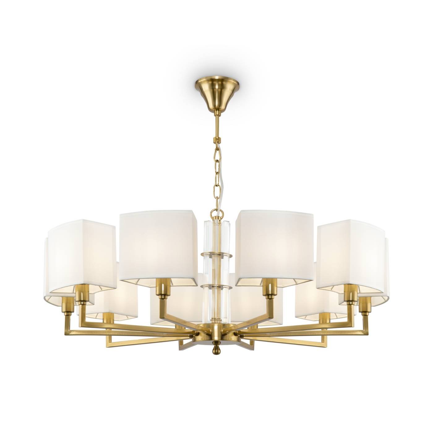 Подвесная люстра Maytoni Metropolitan H015PL-10G