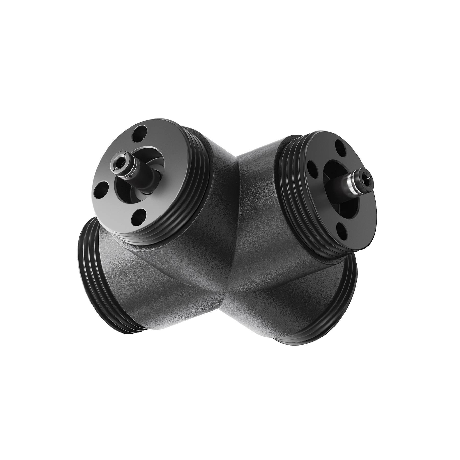 CA017TX-B Х-образный вертикальный коннектор для системы Shelf без ввода питания Maytoni Accessories for system Shelf CA017TX-B