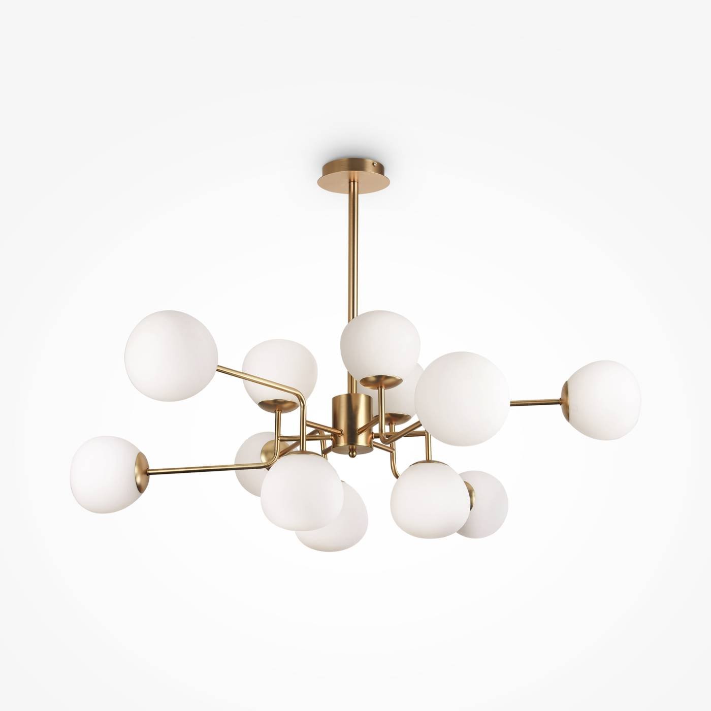 Люстра на штанге Maytoni Erich MOD221-PL-12-G