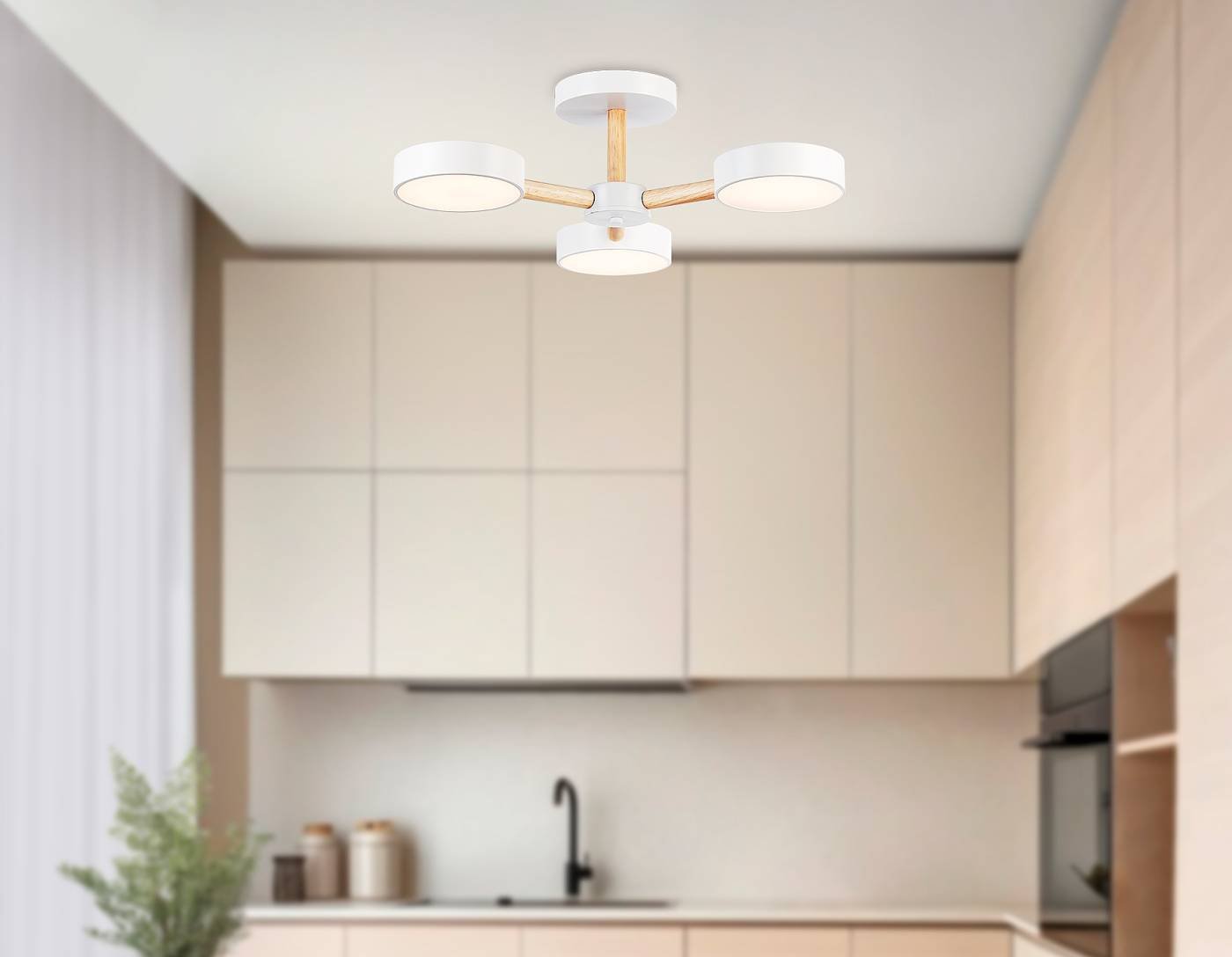 FL4821 Потолочная люстра Ambrella LineTech FL4821