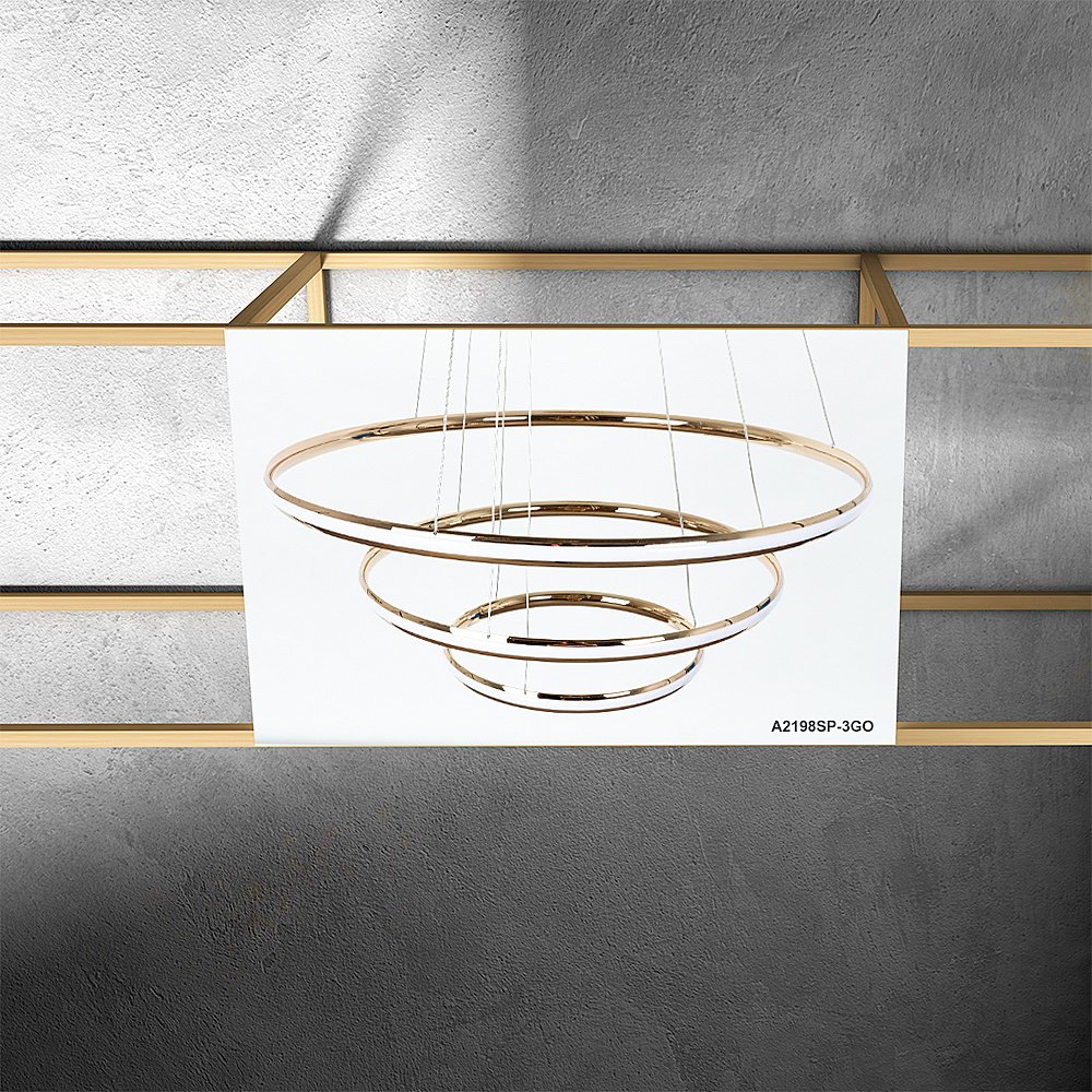A2198SP-3GO Подвесная люстра Arte Lamp Meridiana A2198SP-3GO