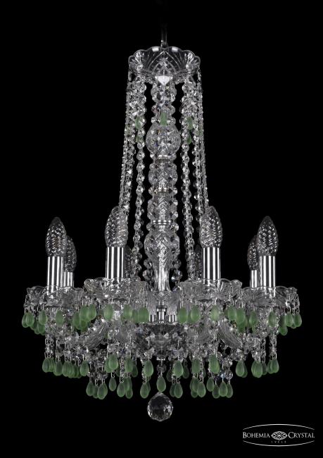 1410/8/141/h-60 Ni V5001 Подвесная хрустальная люстра 1410 Bohemia 1410/8/141/h-60 Ni V5001