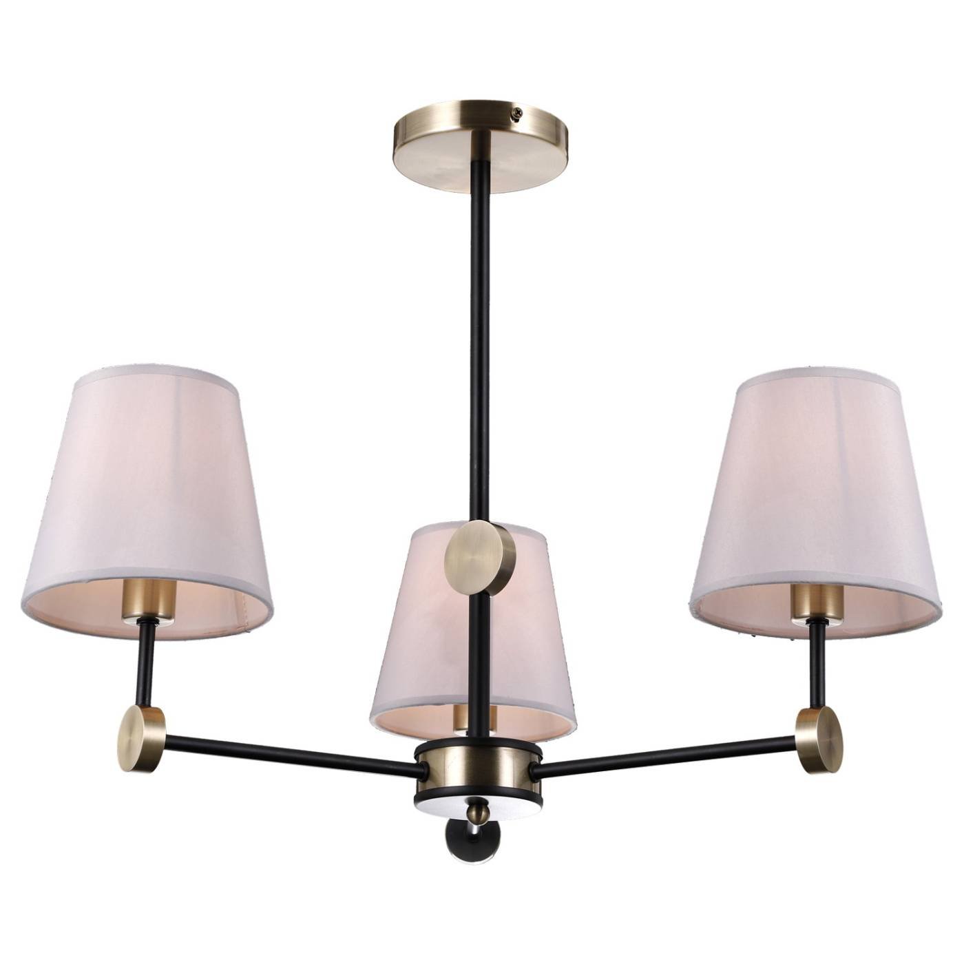 Потолочная люстра ILLUMICO IL0394-3CSQ-24 BK AB CASTOR