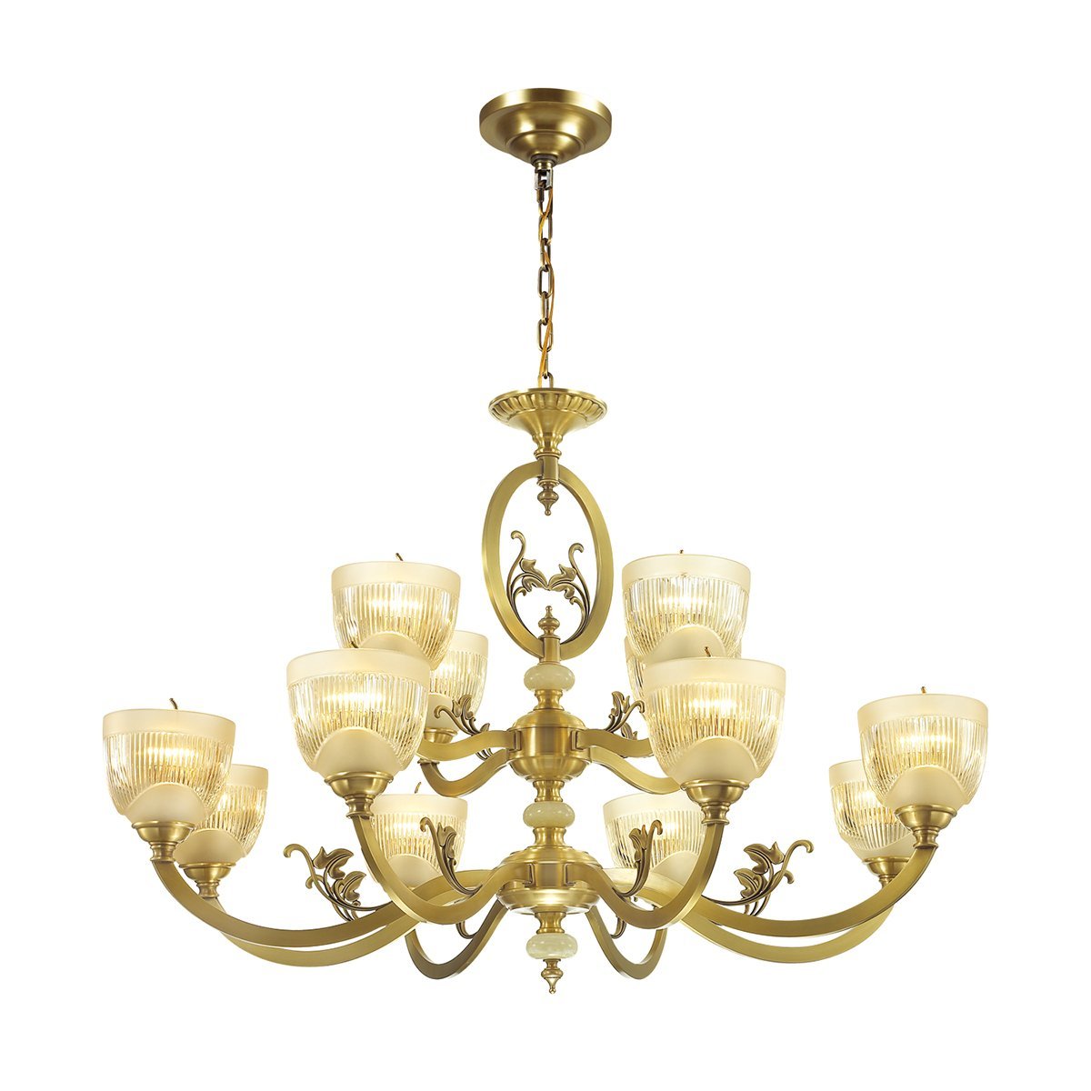 3998/12 Люстра многоярусная Piemont 3998/12 Odeon Light