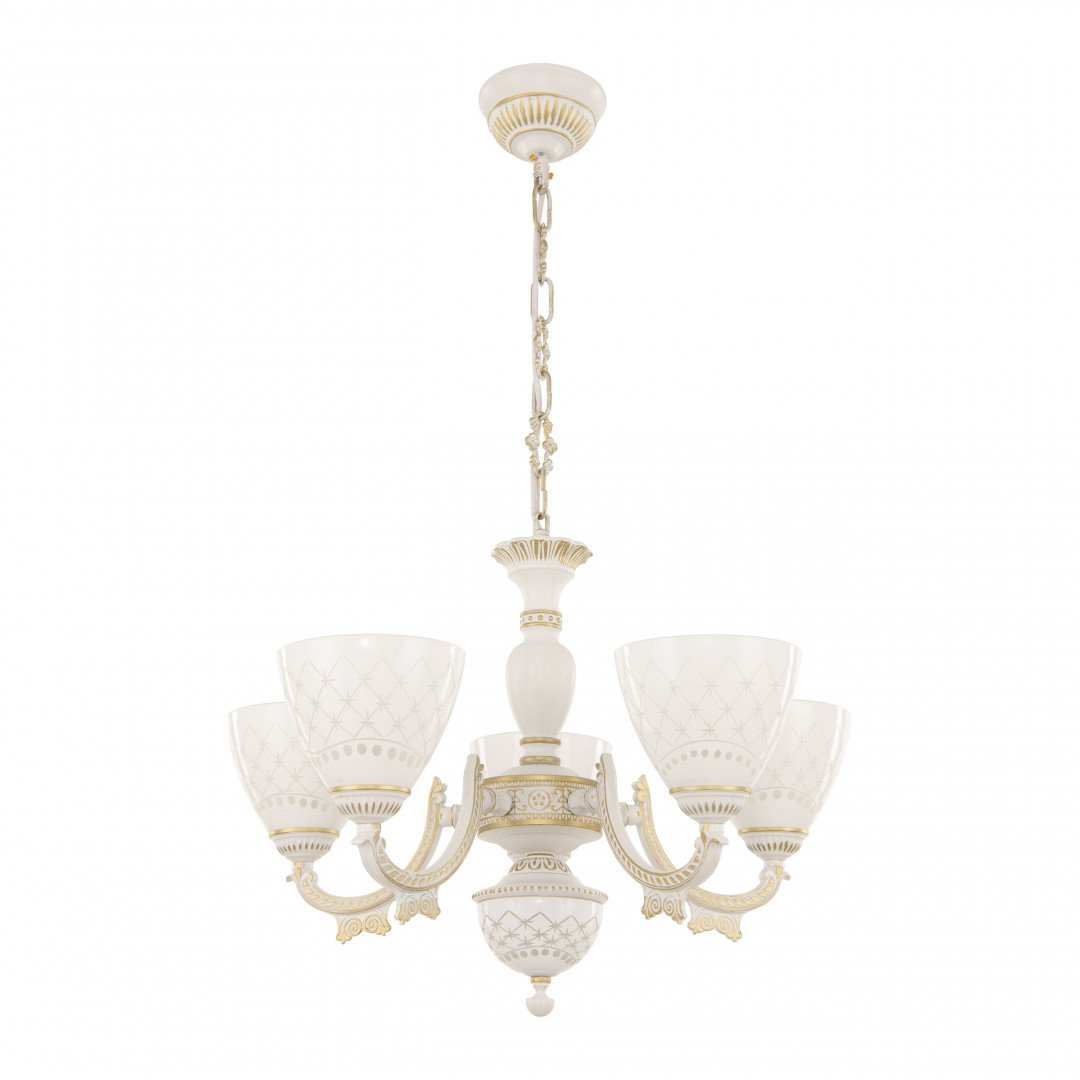Подвесная люстра Arte Milano Am343837 343837/5 WT+G