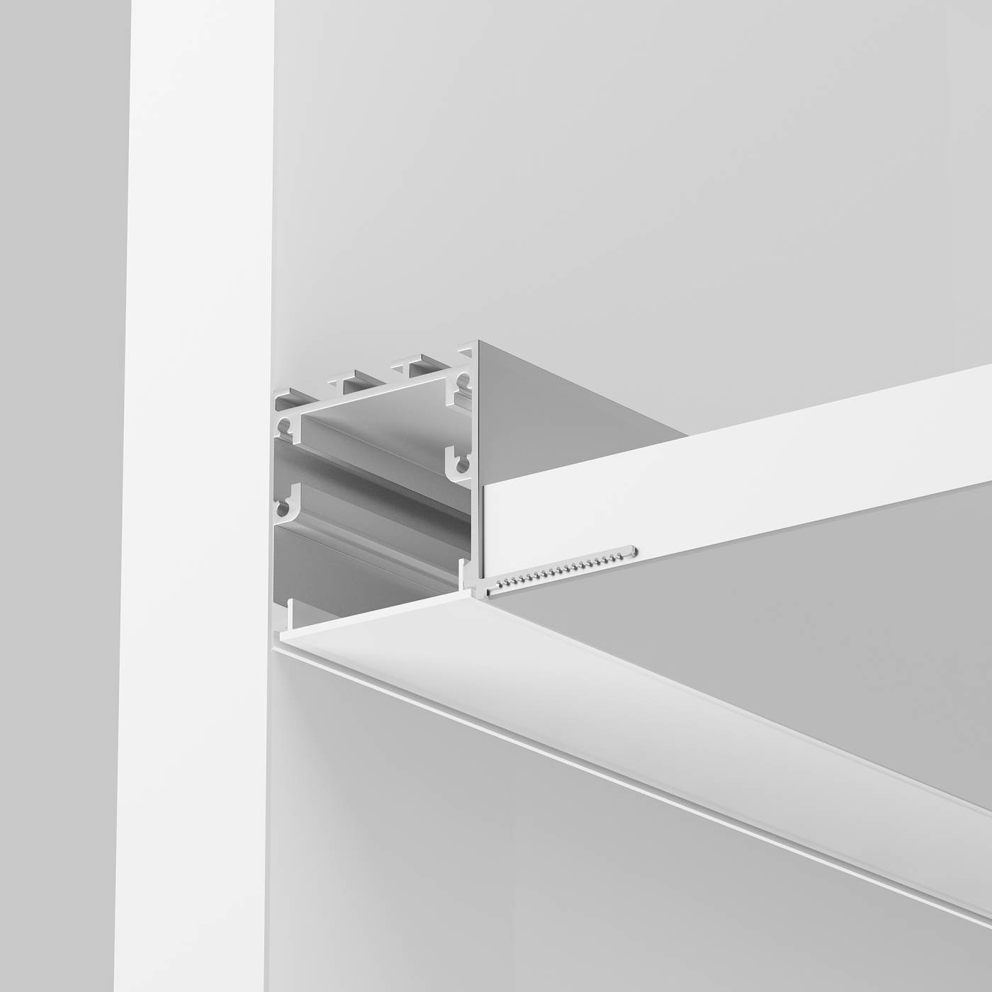 Профиль Maytoni Встраиваемый со скрытым фланцем профиль 636014