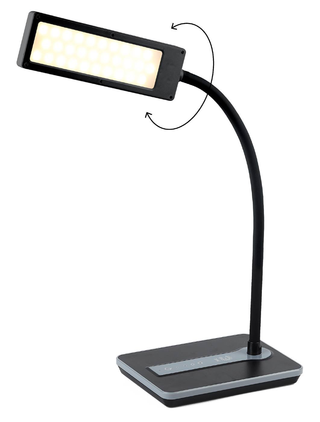 Офисная настольная лампа ЭРА NLED-446-9W-BK