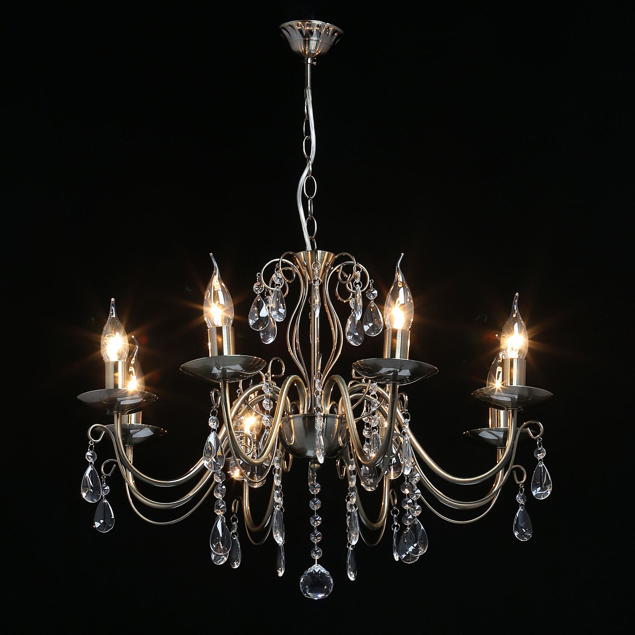 Подвесная люстра De Markt Аврора 371015408