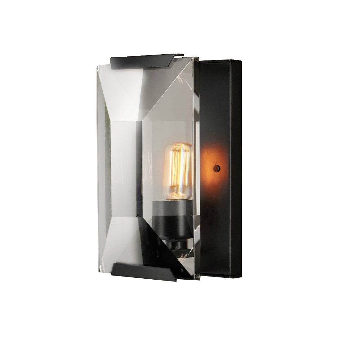 KR0354W-1A black/clear Настенное бра Delight Collection Harlow Crystal KR0354W-1A black/clear