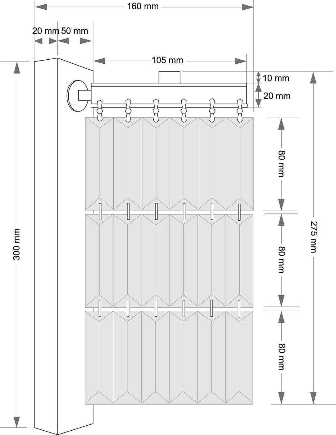 Настенное бра Kutek Ellini ELL-K-1(P)100/III