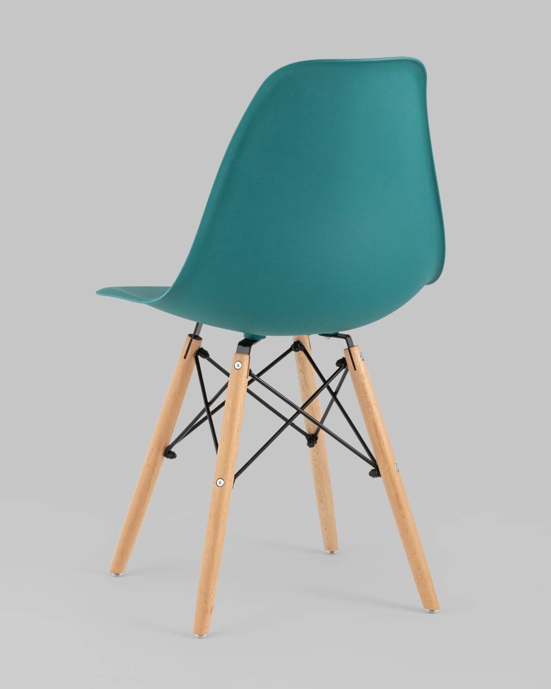 Y801-V SEAT dark green x4 Комплект стульев Stool Group Style DSW Y801-V SEAT dark green x4