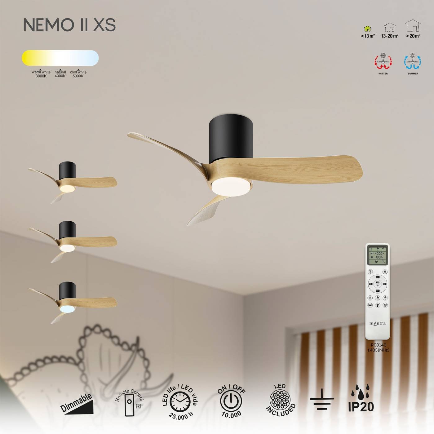 9562 Потолочная люстра NEMO Mantra 9562