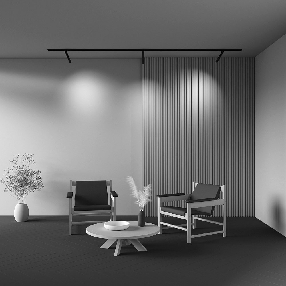 Трековый светильник Maytoni Focus T TR141-1-6W4K-M-B