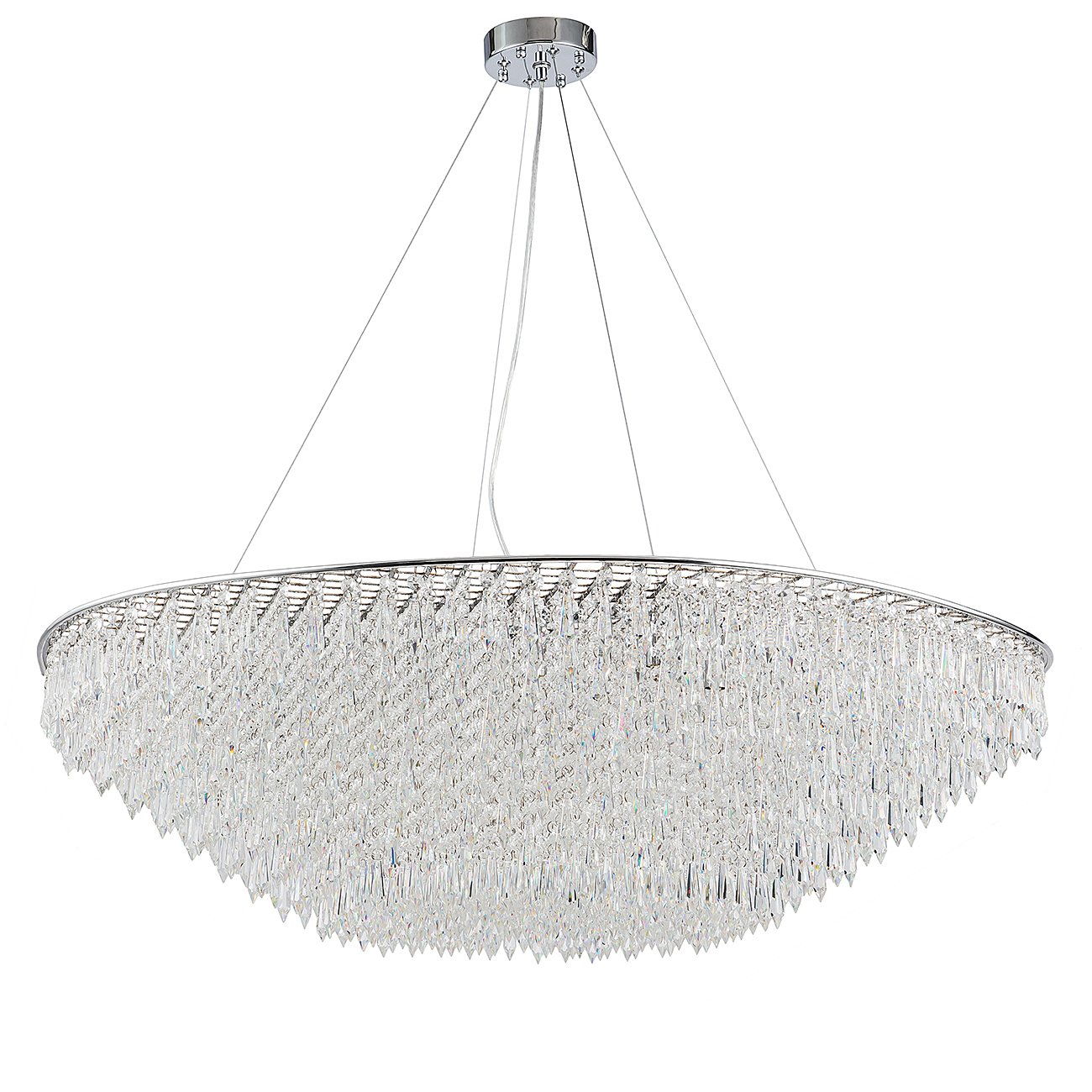 Подвесная люстра Indigo Intrigo 12028/16PL Chrome V000370
