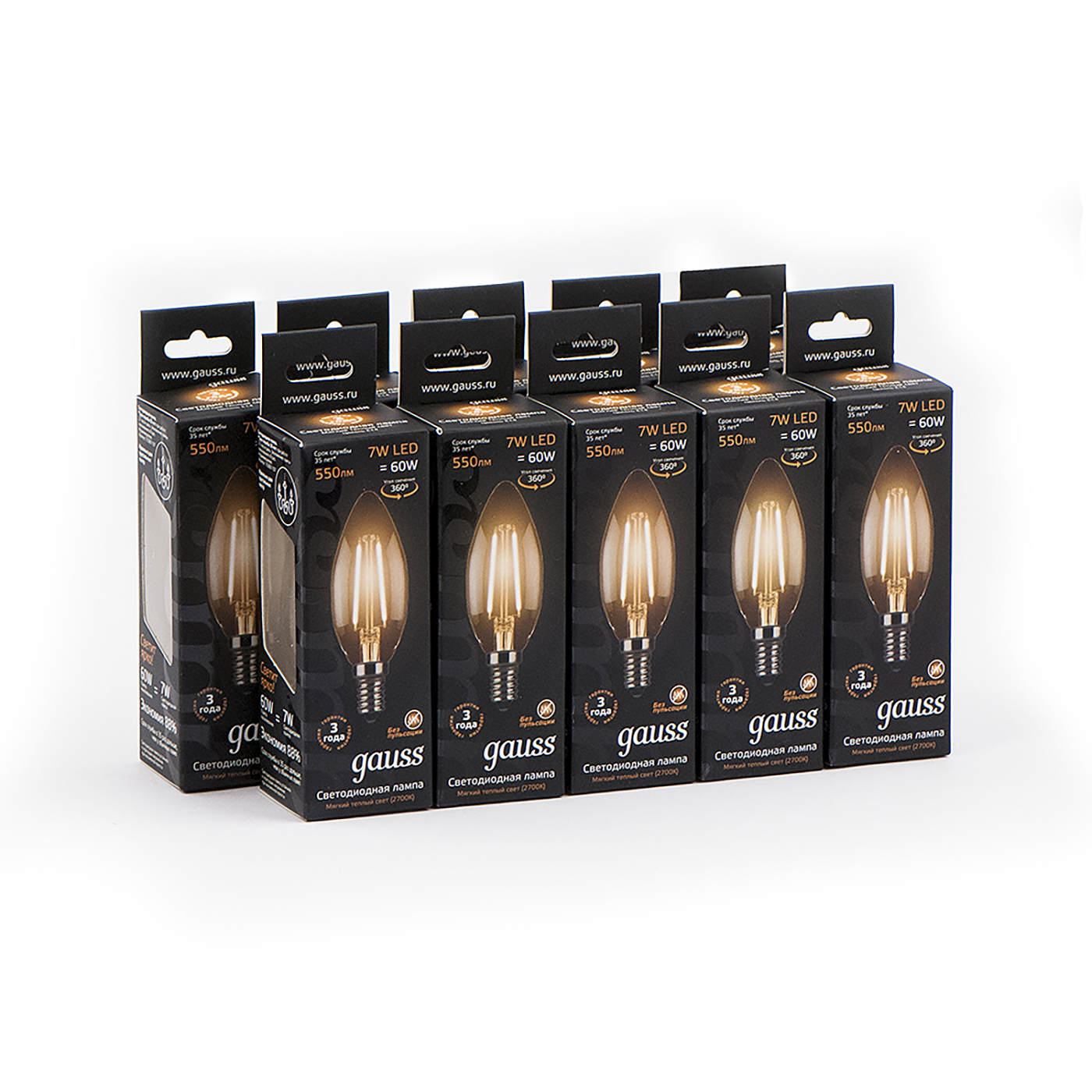 Светодиодная лампа Gauss 103801107