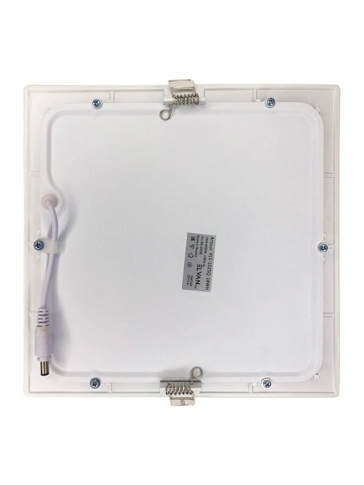 VLS-102SQ-18W-WW-Wh Встраиваемый светильник Elvan 102 VLS-102SQ-18W-WW-Wh