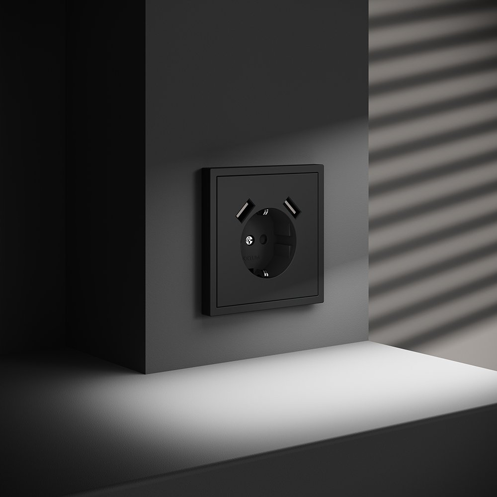 VLS040408 Розетка Voltum S70 VLS040408