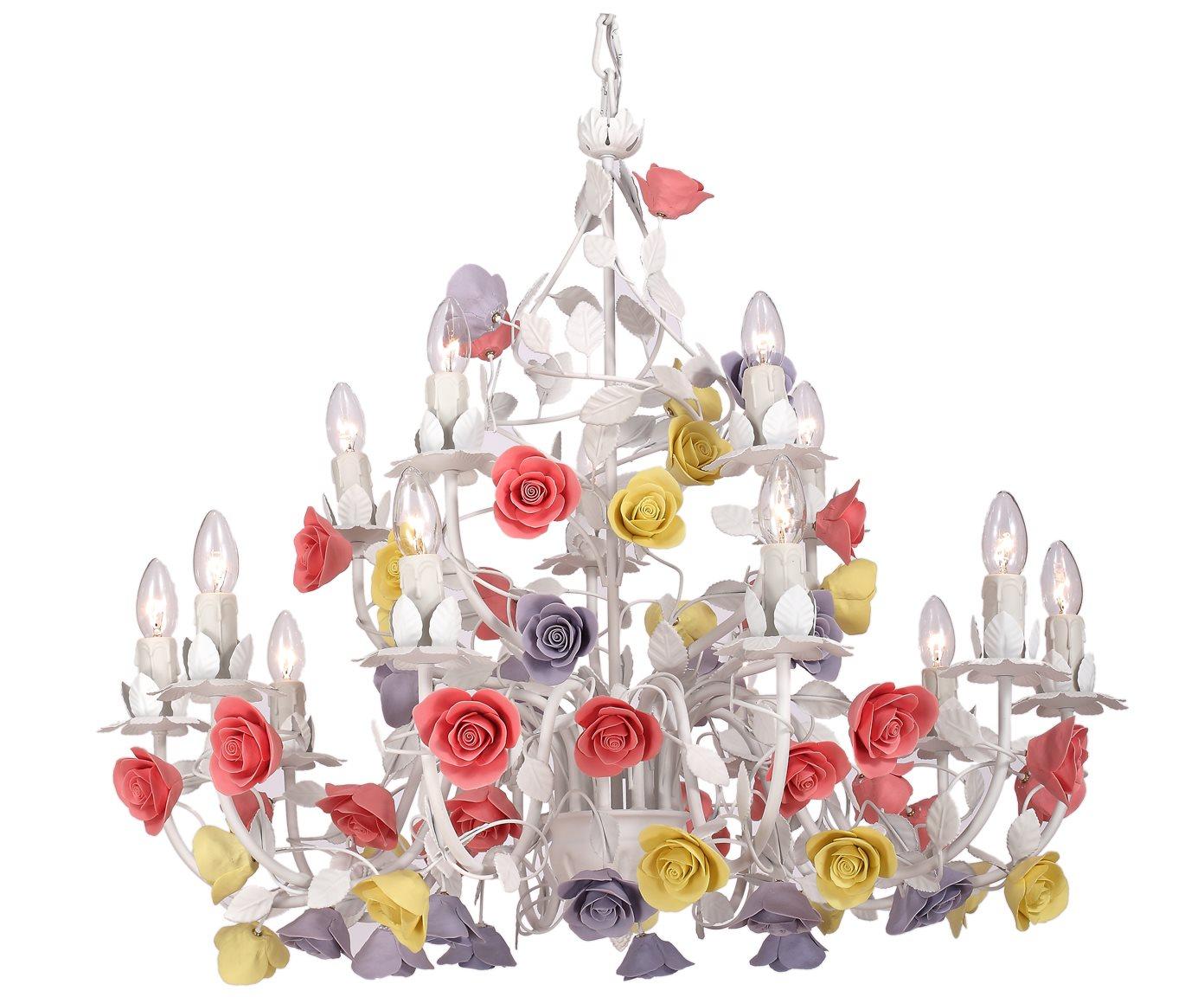 Fiori di rose 185.10.5 Люстра разноцветная Fiori di rose Fiori di rose 185.10.5 Lucia Tucci
