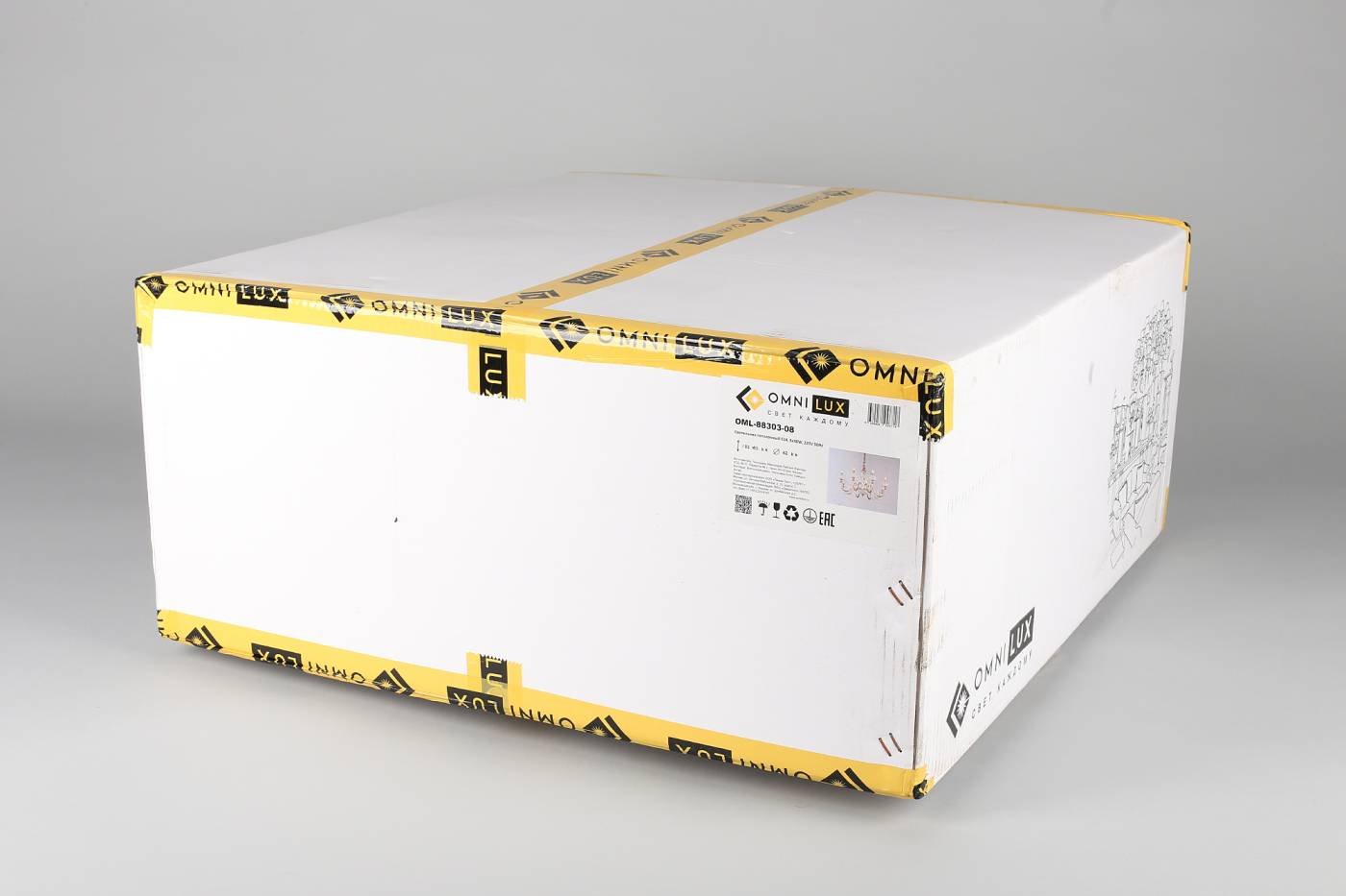 OML-88303-08 Подвесная люстра Omnilux Agerola OML-88303-08