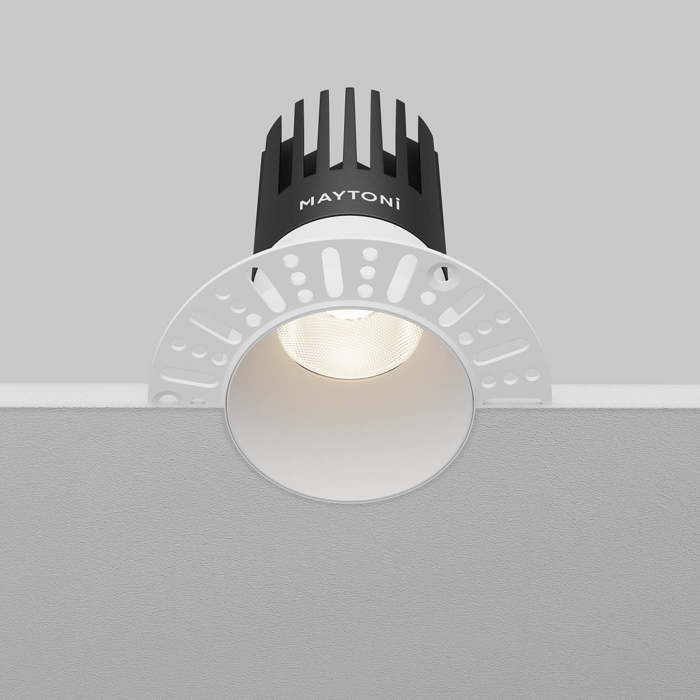 Встраиваемый светильник Maytoni Dip DL122-15W-4K-TRS-W