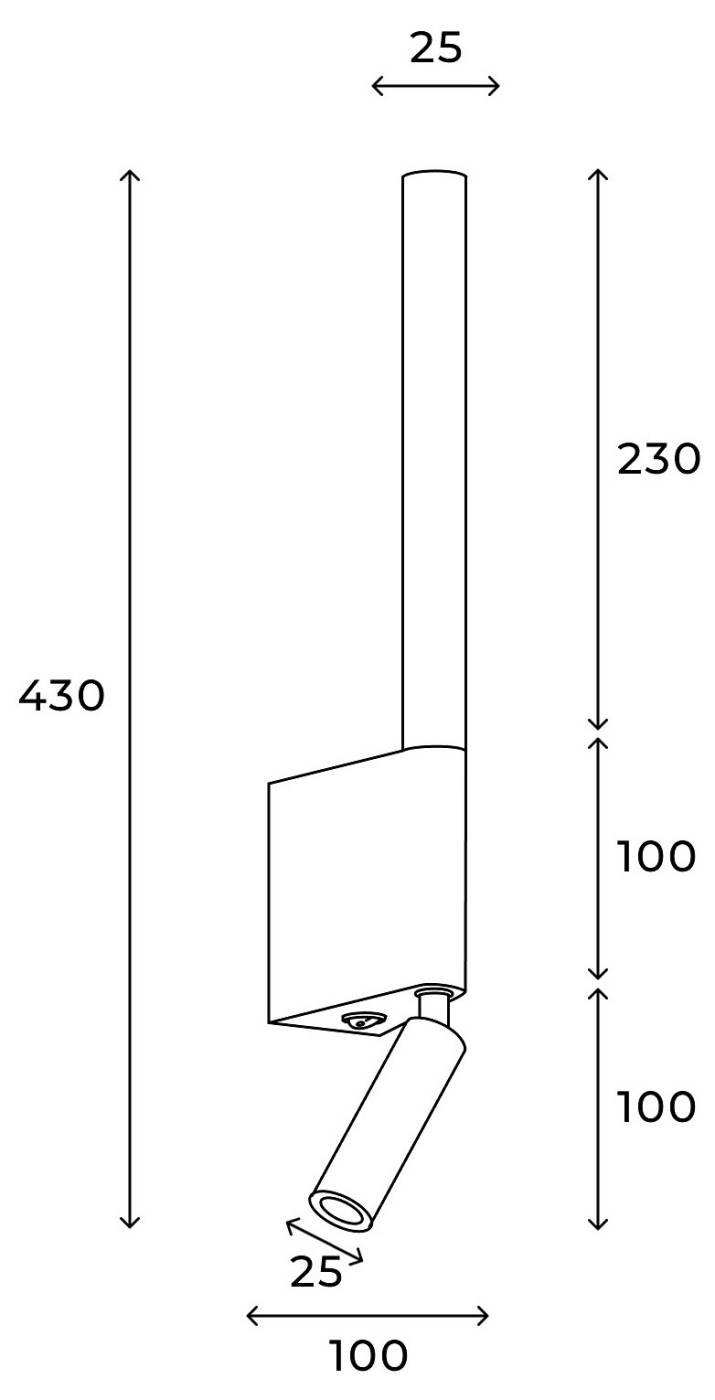 Настенный светильник Hesby Lighting Edge HSBL_0210