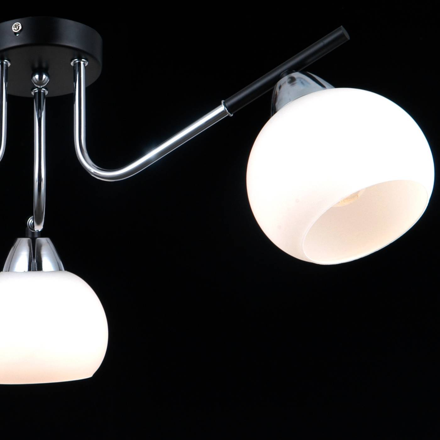 Потолочная люстра ILLUMICO IL0713-3CSQ-24 BK CR LIBRA