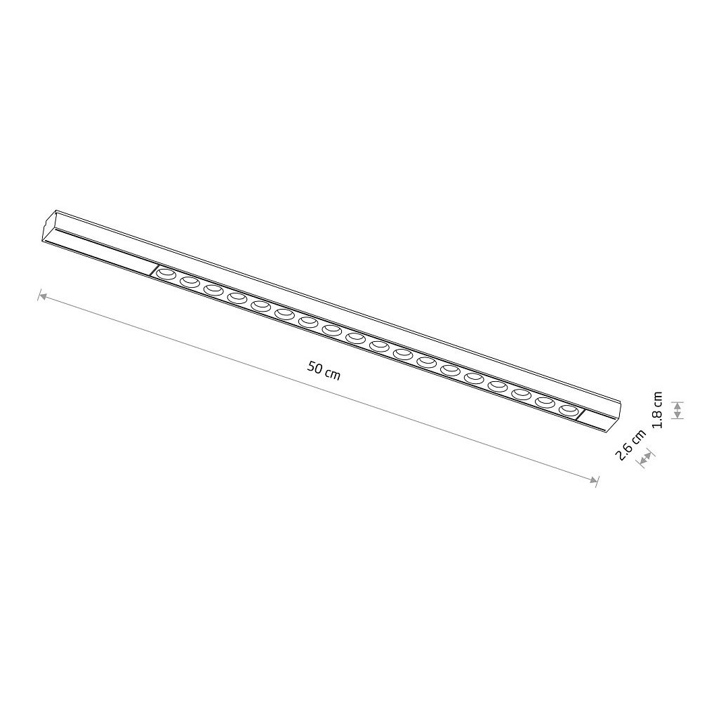 Трековый светильник Nowodvorski Focus Led 11332