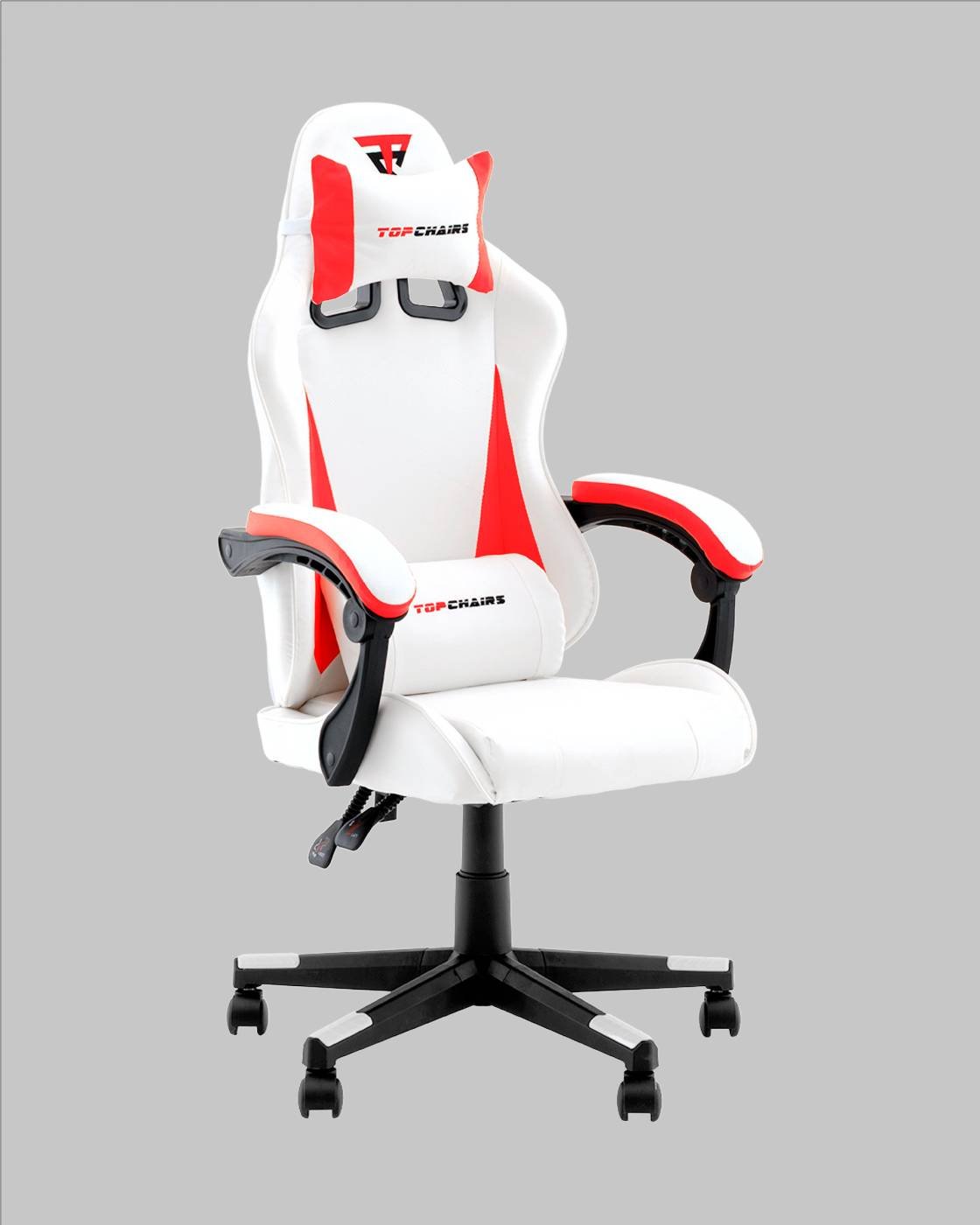 Компьютерное кресло Stool Group GF-8080 white+red