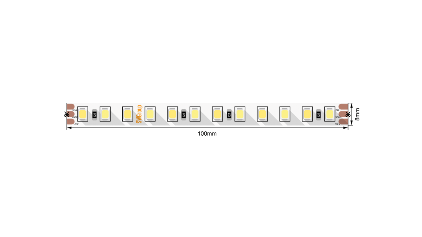 Светодиодная лента SWG2P120 SWG PRO 00-00003610