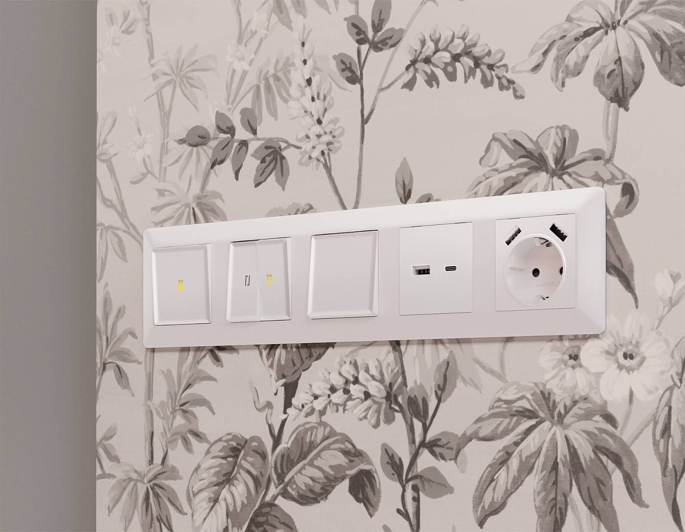 Накладка на механизм Ambrella Volt ALFA AP2090